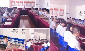 居然之家襄陽(yáng)店2019年上半年工作總結(jié)會(huì)暨第三季度員工生日會(huì)圓滿(mǎn)召開(kāi)！